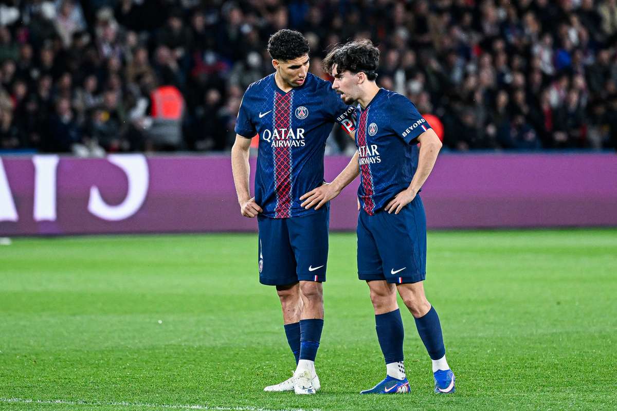 Vitinha et Hakimi participent à l'entraînement du PSG avant le choc face au Bayern