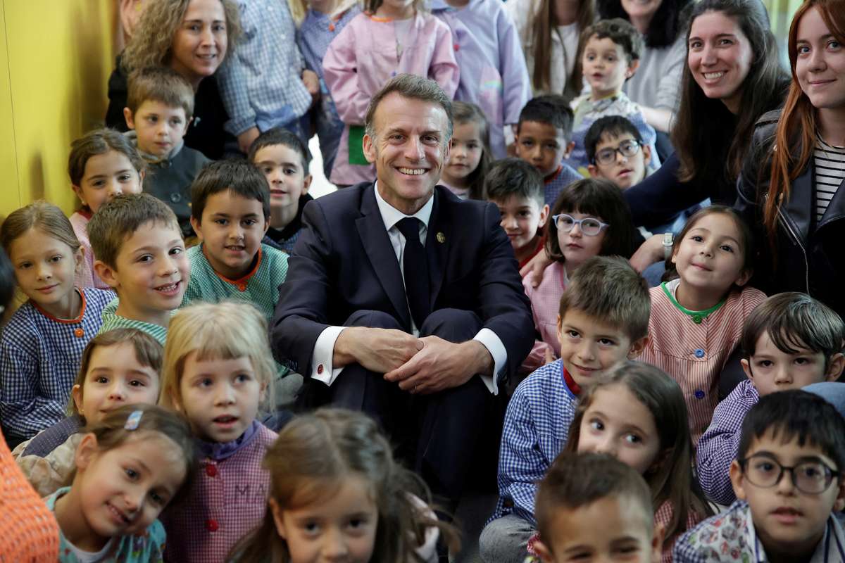 Emmanuel Macron anticipe un succès 3-1 pour le PSG contre le Bayern