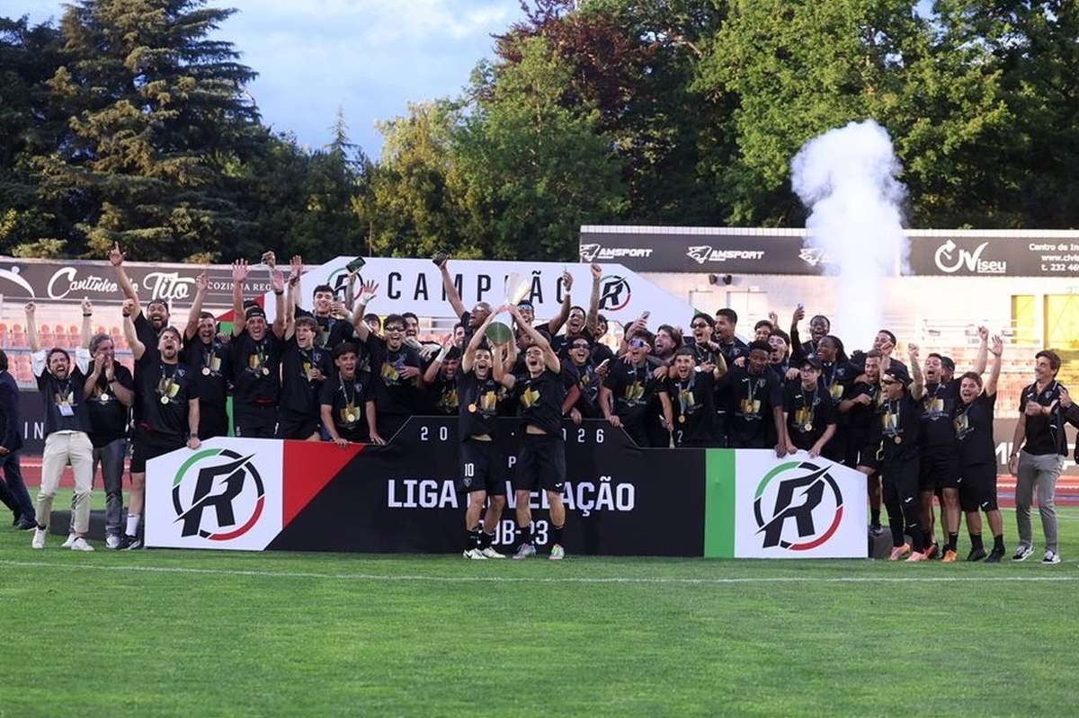 Liga Revelação: Académico de Viseu conquista título pela primeira vez