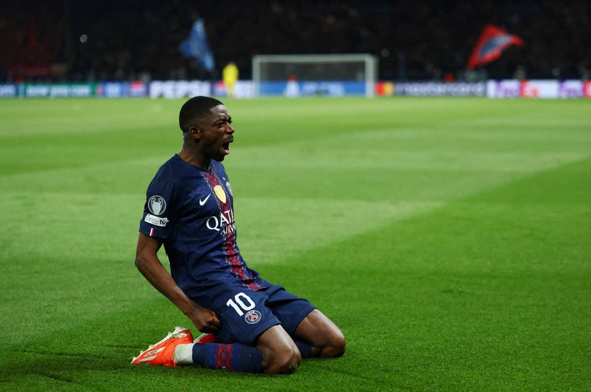 Liga dos Campeões: Dembélé expressa arrependimento por o PSG ter deixado de disputar com o 5-2 ao intervalo