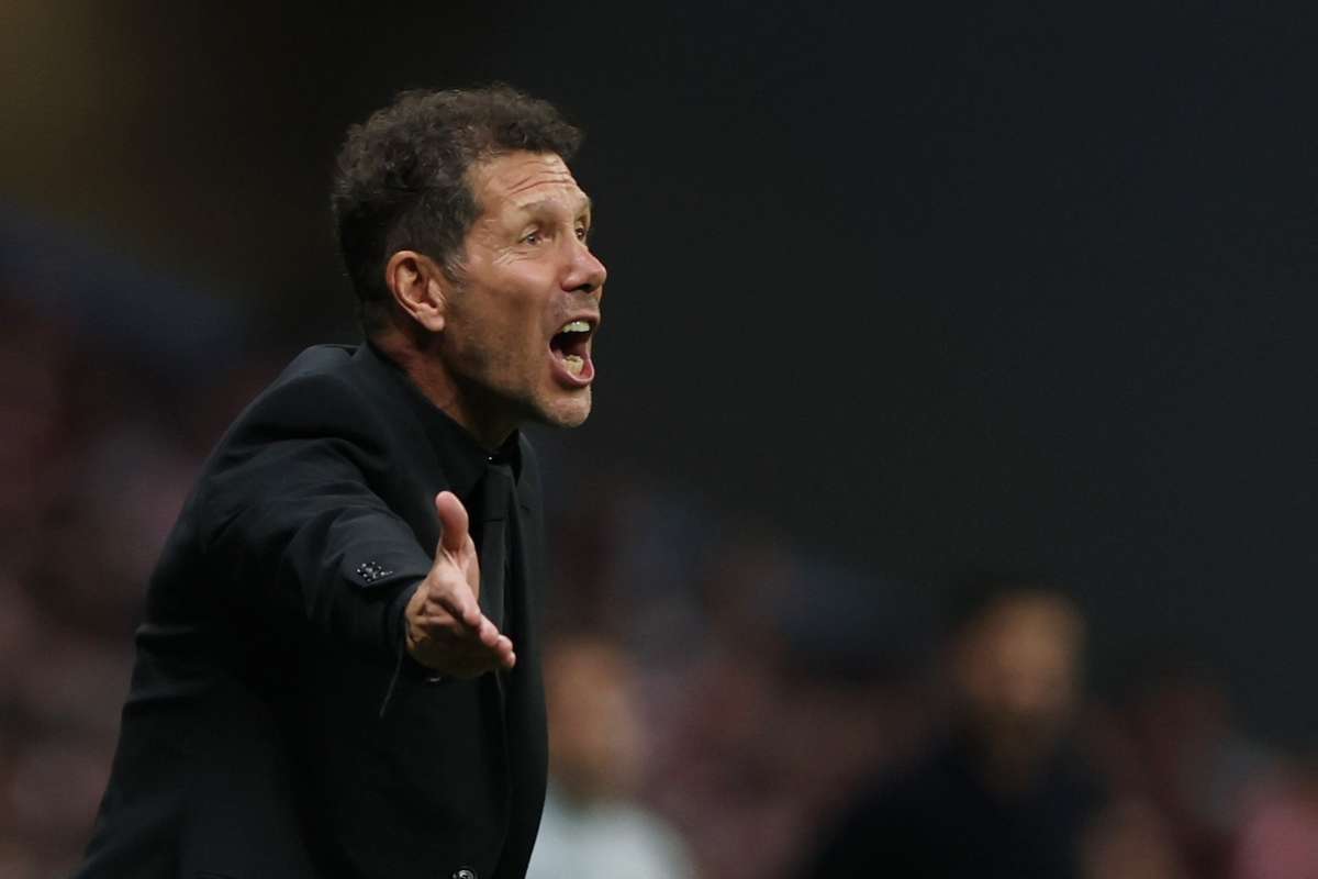 Simeone: "Para pitar un penal en semifinales debe ser un penal claro"