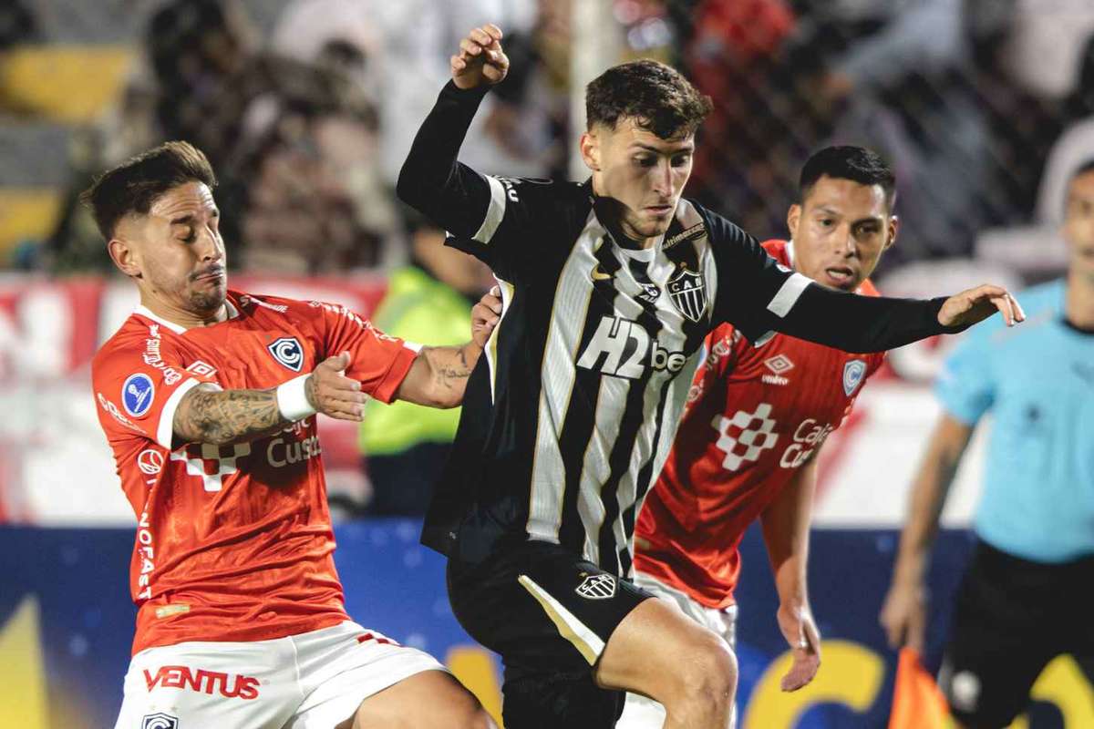 Atlético-MG sofre derrota ante Cienciano e desce ao último lugar do grupo na Sul-Americana
