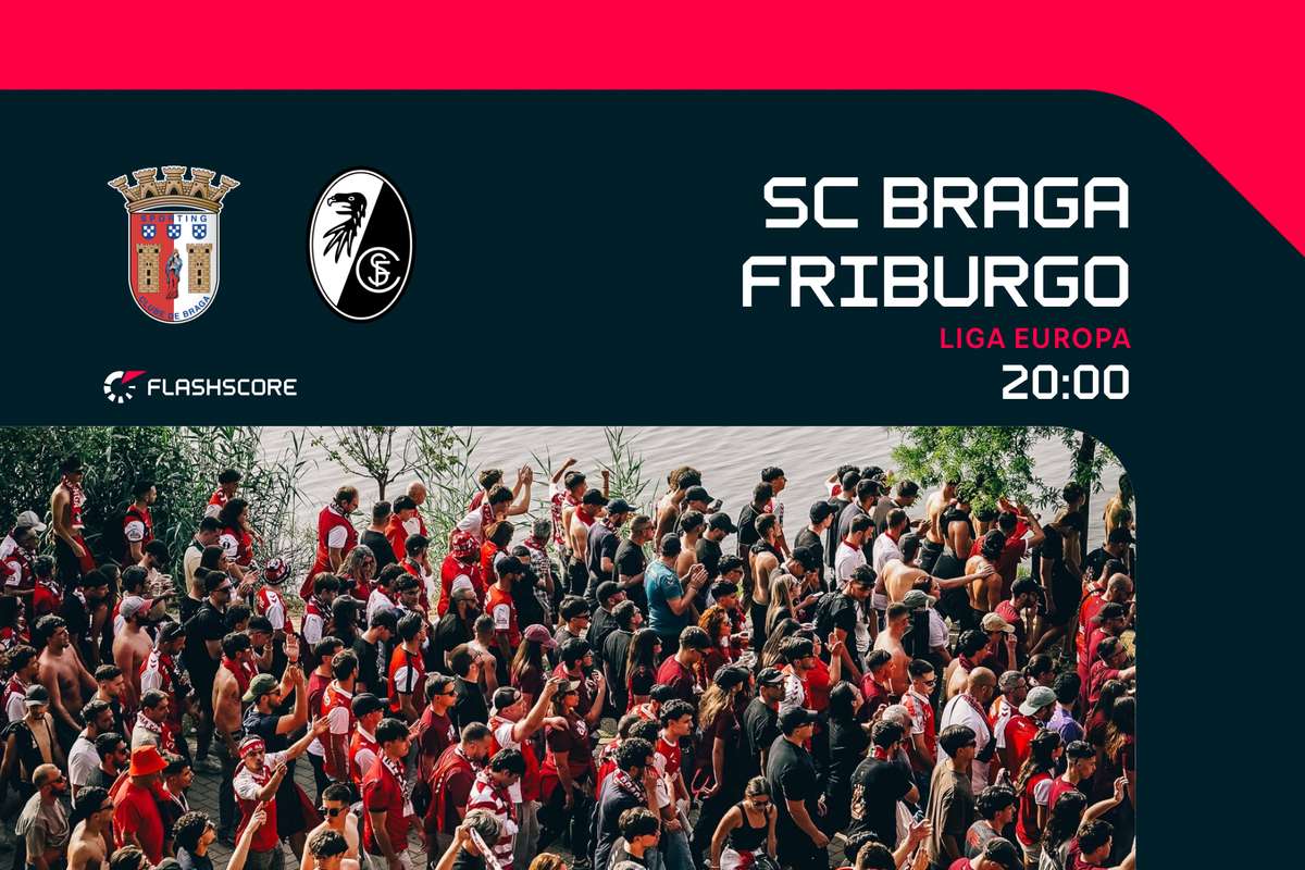 Liga Europa: SC Braga tenta ganhar fôlego para repetir final de há 15 anos