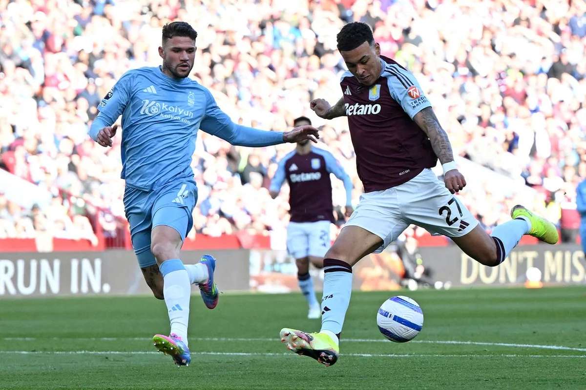 Liga Europa: Os 10 atletas ausentes no embate entre Nottingham Forest e Aston Villa
