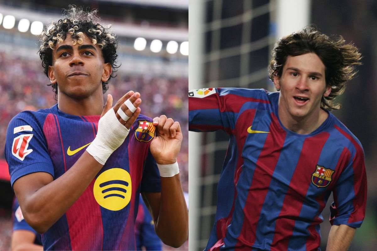 Três anos após: o progresso de Yamal versus os primeiros passos de Messi no Barcelona