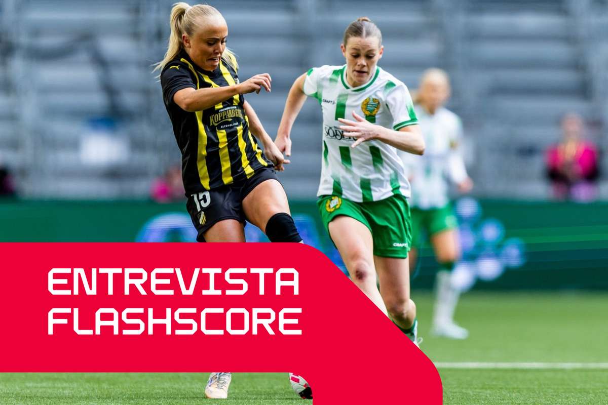 Entrevista exclusiva a Sofia Reidy do Hammarby antes do jogo de regresso da Taça da Europa: "Funcionamos bem como caçadoras"