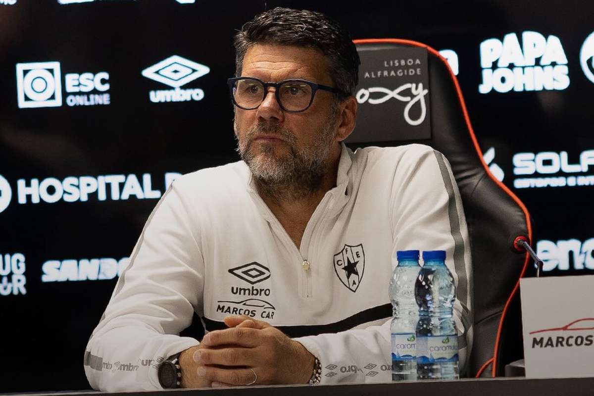 Cristiano Bacci sobre a sua chegada ao Estrela da Amadora: "Não é normal"