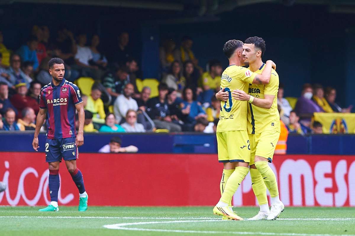 Villarreal asesta un golpe al Levante que se acerca más al descenso (5-1)
