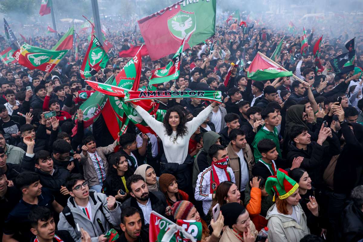 Amedspor el club kurdo que confirma su subida a la Superliga de Turquía