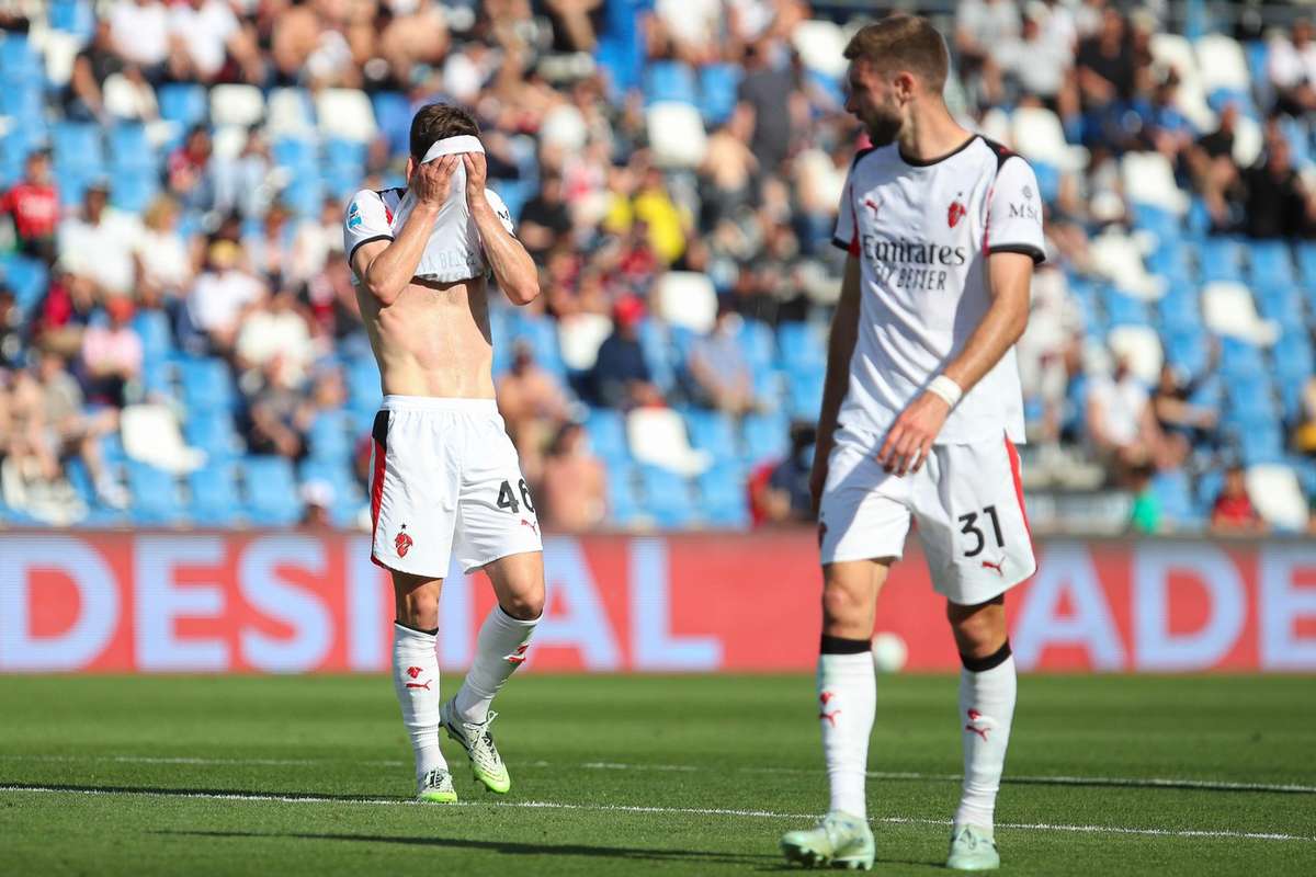 Sassuolo vence Milan e coloca Inter muito próxima do título na Serie A