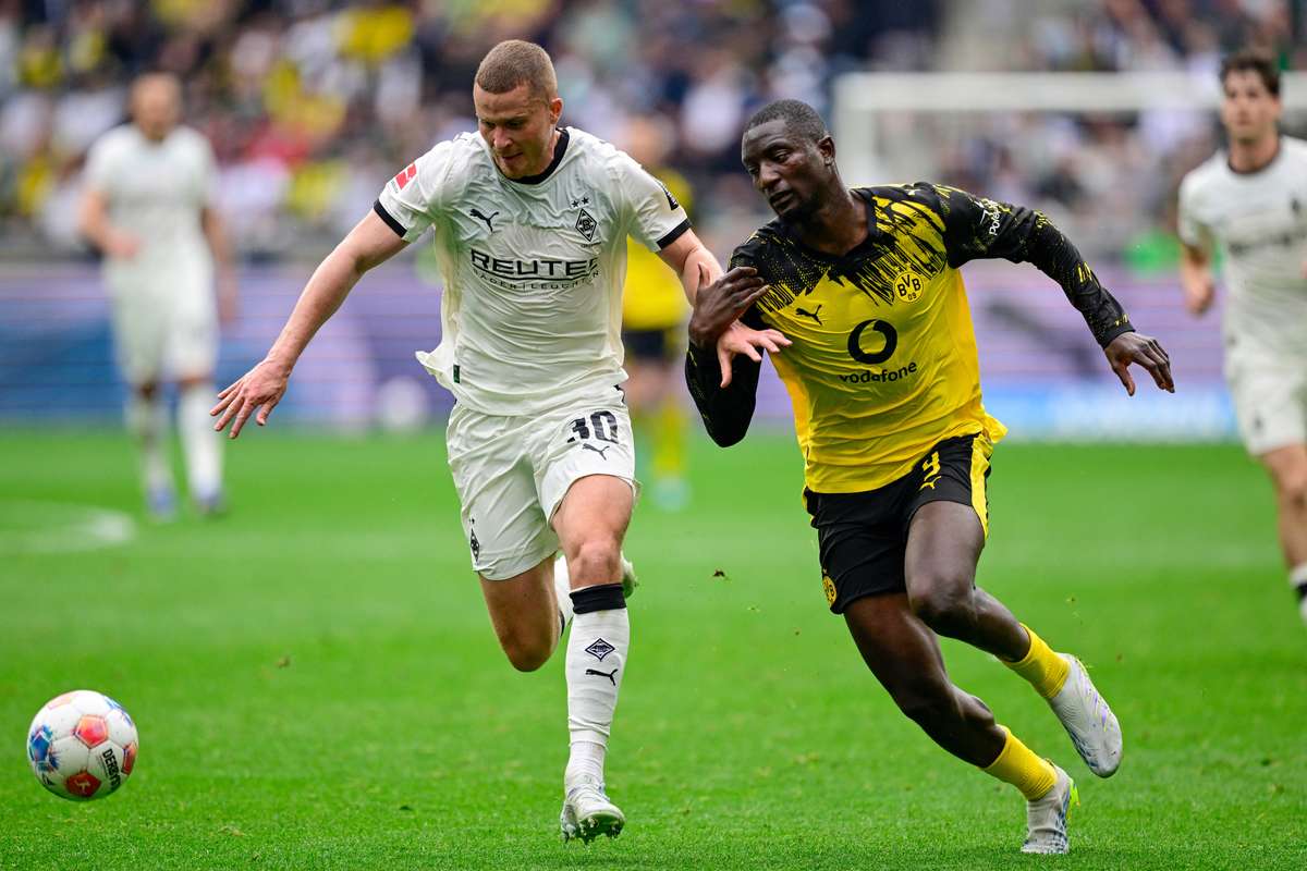 Bundesliga: Derrota do Dortmund garante a salvação do Borussia Monchegladbach (1-0)