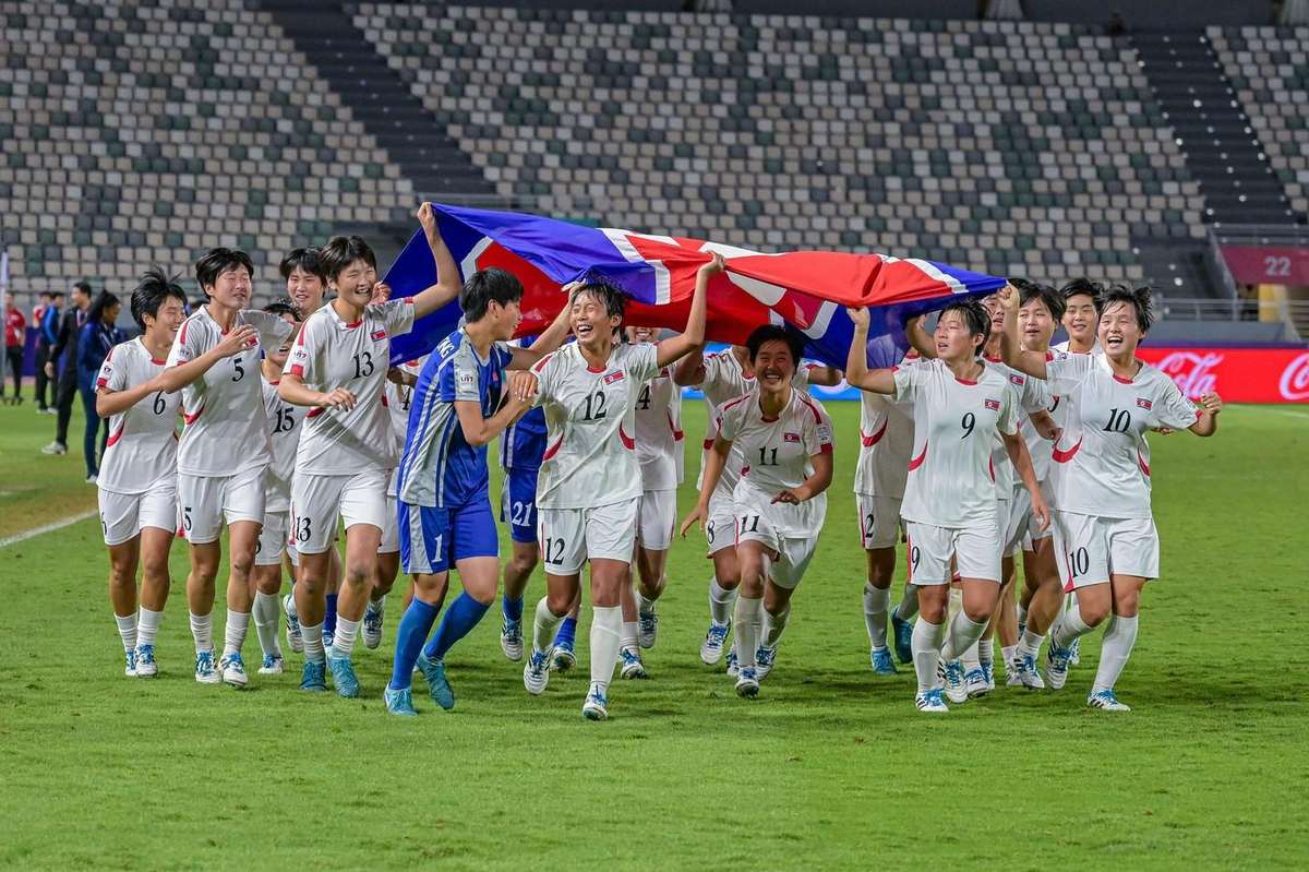 L'équipe féminine de football de Corée du Nord affrontera une rivale sud-coréenne fin mai