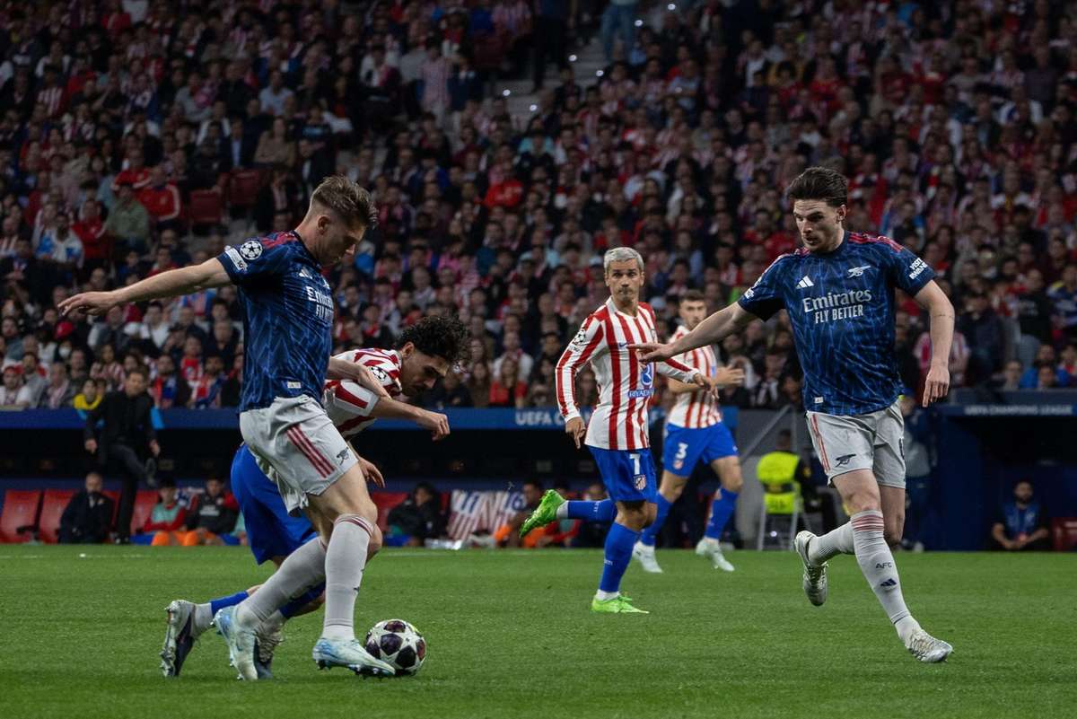El Atlético presenta una denuncia contra el Arsenal a la UEFA previo al duelo de regreso en Champions