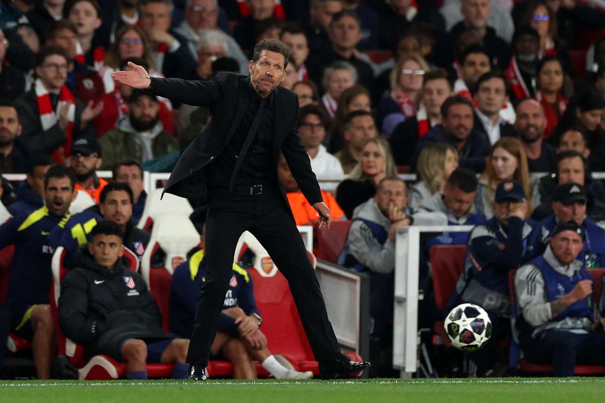 "On ne nous voyait pas à cette hauteur", lance Simeone après la sortie de la compétition