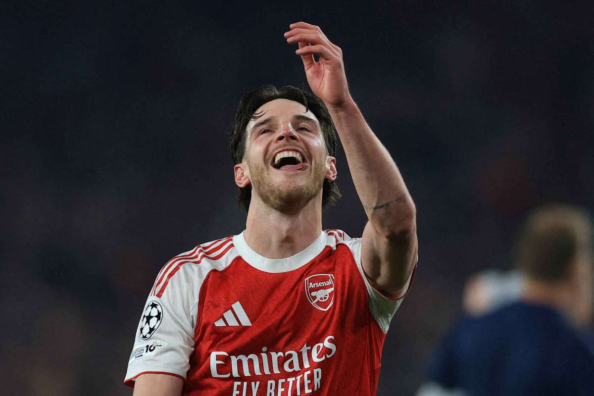 Declan Rice impressionado com Myles Lewis-Skelly apos triunfo na semifinal Um talento excecional