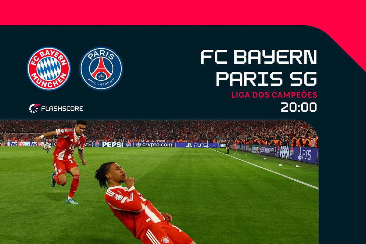 Liga dos Campeões: Bayern Munich inicia plano de virada contra o PSG rumo à final