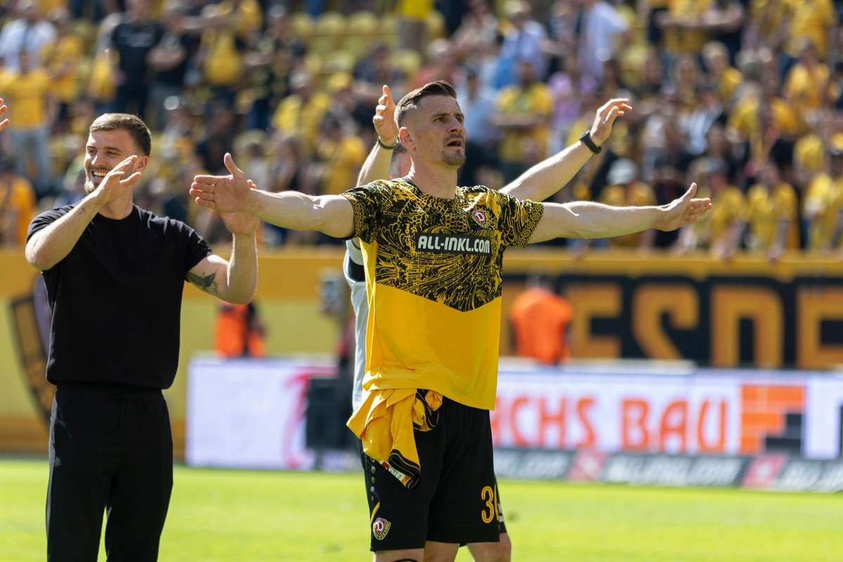 Große Emotionen bei Dynamo Dresden: Kapitän Kutschke beendet Karriere