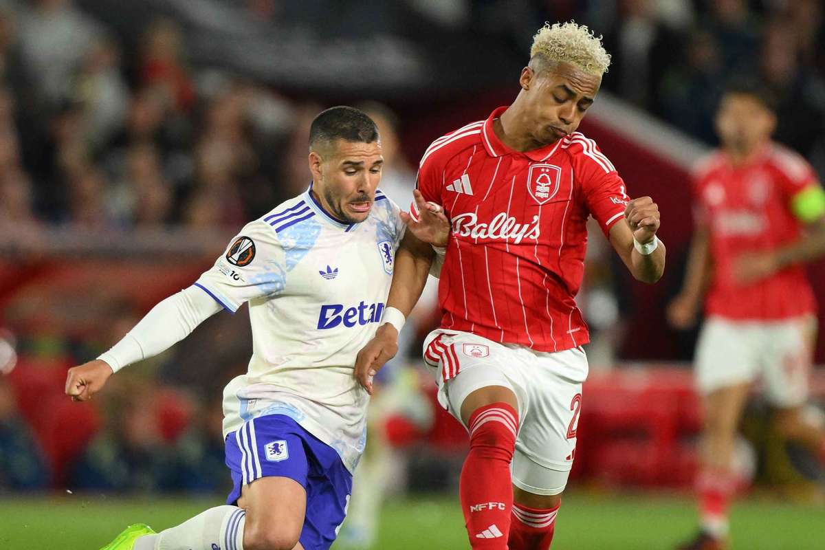 Aston Villa frente a Nottingham Forest: transmissão, hora e pormenores do jogo da Liga Europa
