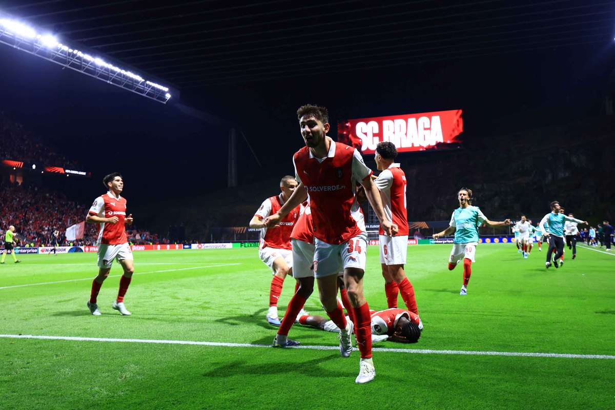 Liga Europa: SC Braga em posição para equiparar as duas finais europeias do Sporting