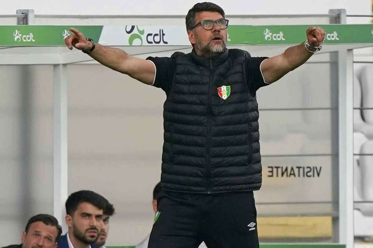 Cristiano Bacci acredita no Estádio José Gomes: "É um ambiente complicado para todas as equipas que visitam este local"