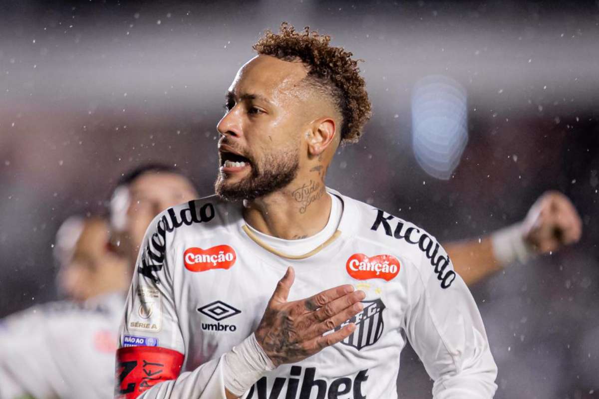 Com golo de Neymar Santos derrota Bragantino e continua fora da zona de despromoção no campeonato brasileiro
