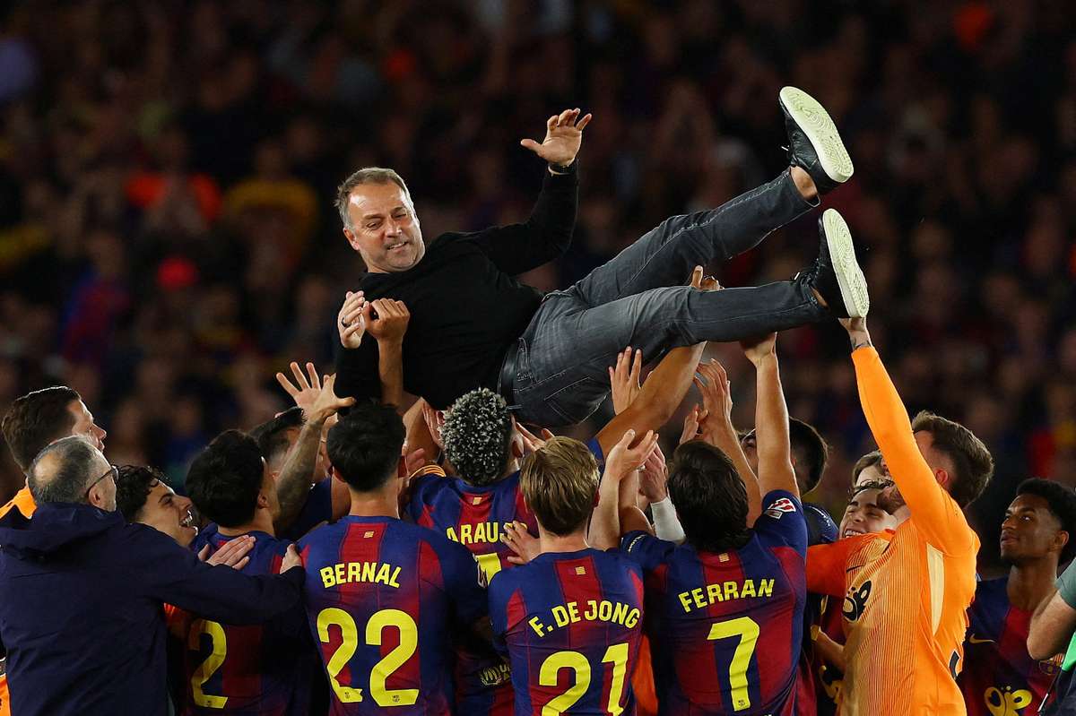 Nach dem Verlust: FC Barcelona opfert den Meistertitel der Familie von Hansi Flick