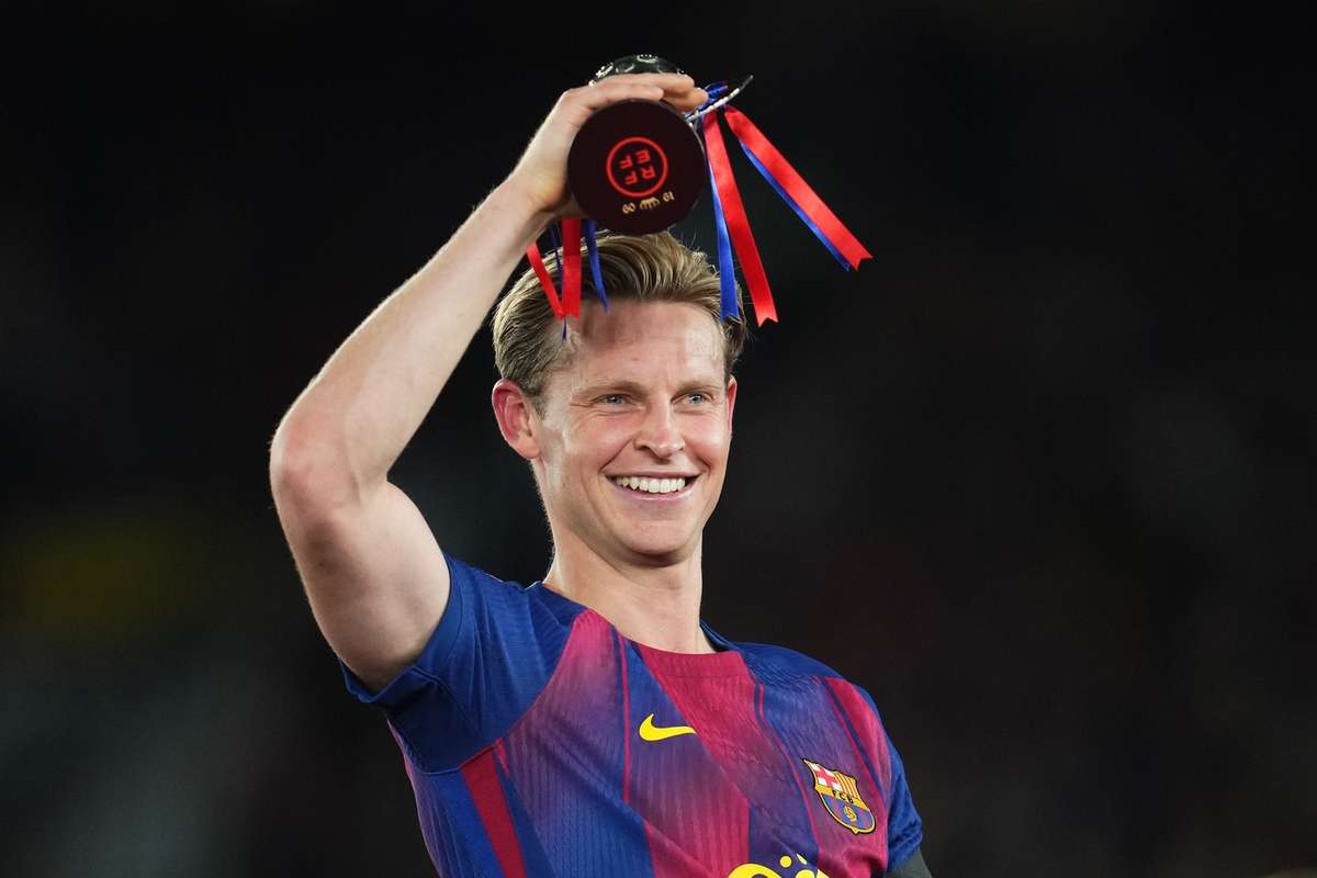 „Jasne nejlepsi“: Frenkie de Jong slavi „specialni“ titul s Barcelonou