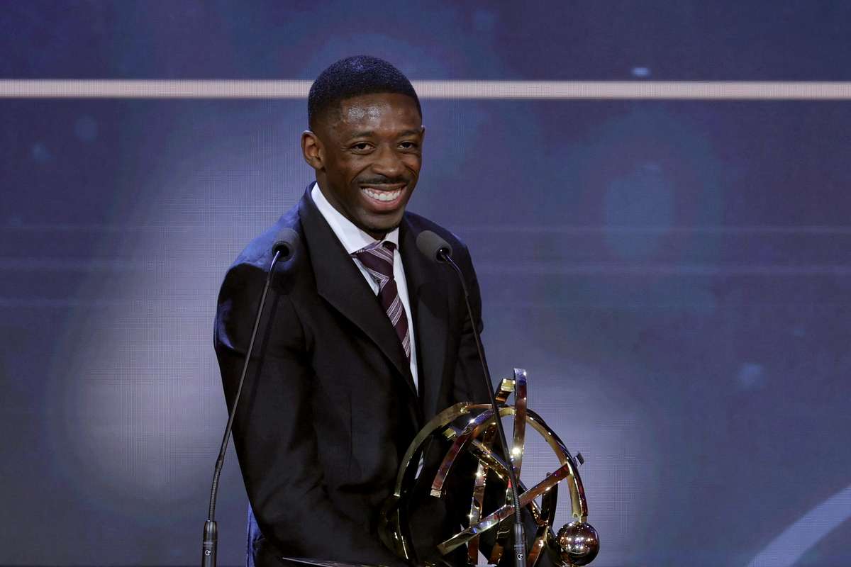 Dembélé distinguido como o melhor jogador da Ligue 1
