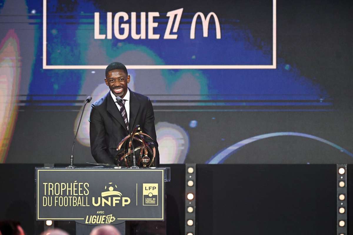 Ousmane Dembélé opět získal titul hráče roku Ligue 1 navzdory pouhým devíti startům