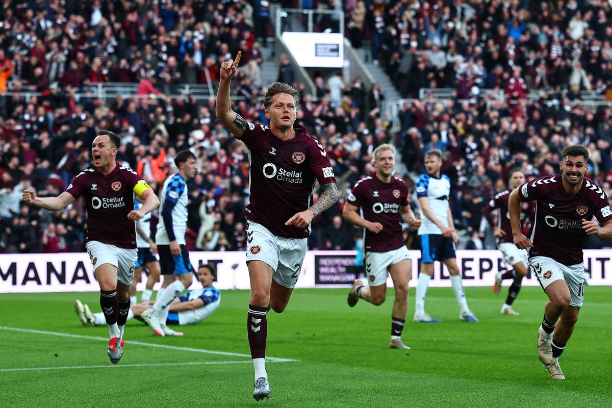 Hearts kurz vor schottischem Meistertitel Entscheidungsduell bei Celtic