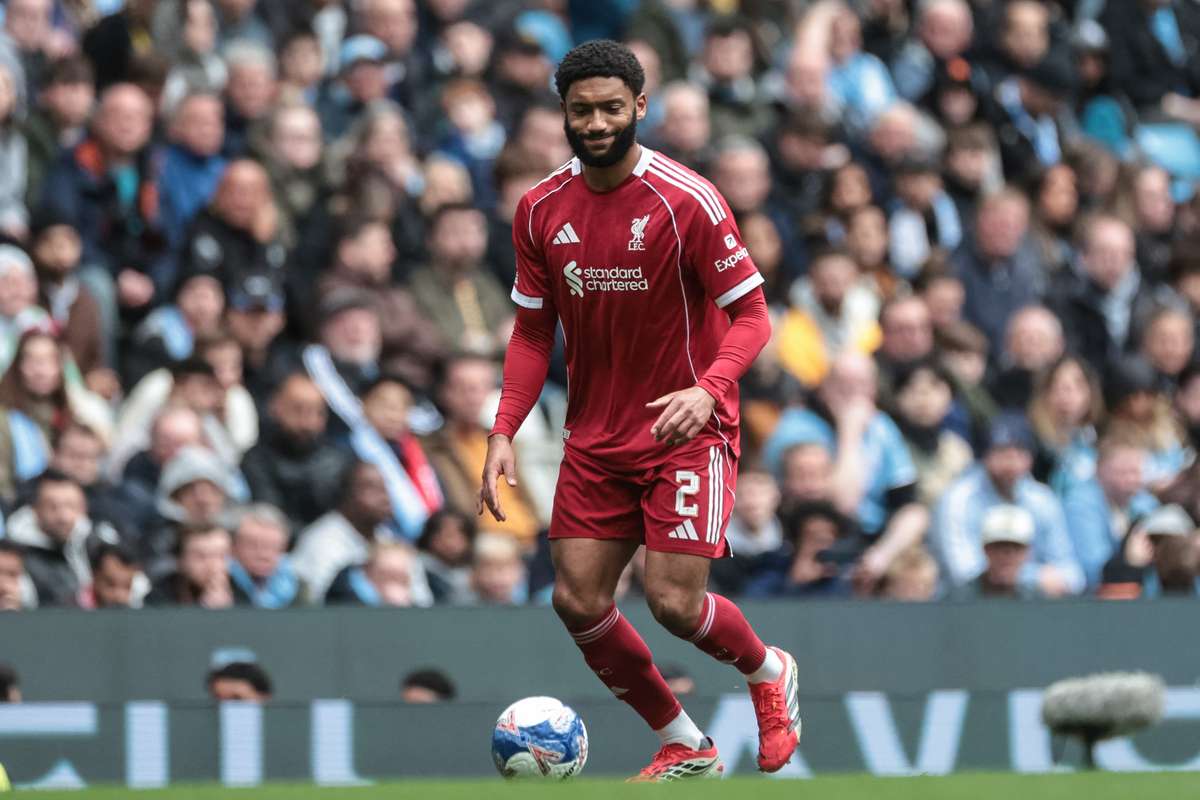Liverpool's Gomez rues 'frustrating' Villa defeat amid tight Champions League race