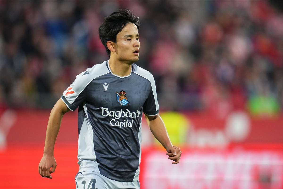 Kubo reage à ausência de Mitoma no Mundial: "É mesmo muito frustrante"