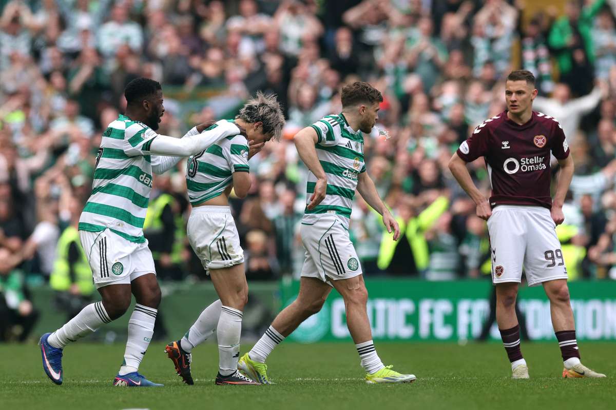 El Celtic remonta y acaba con el sueño del Hearts para mantener la hegemonía (3-1)