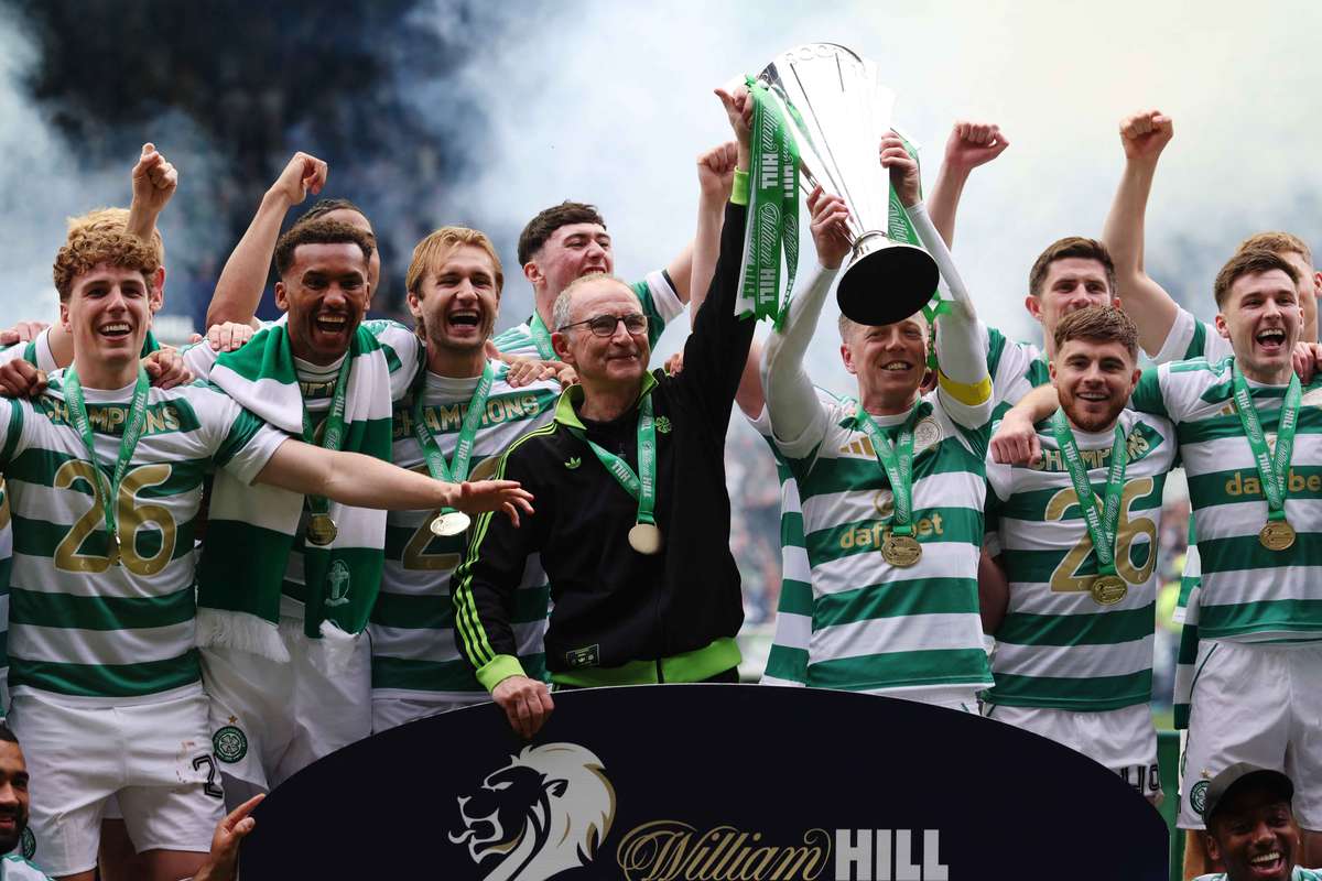 Celtic coach O'Neill believes 'courage' carried them to another Scottish title