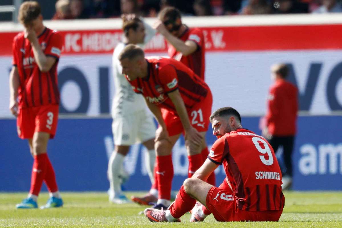 Heidenheim relegated to second tier after crushing defeat to Mainz
