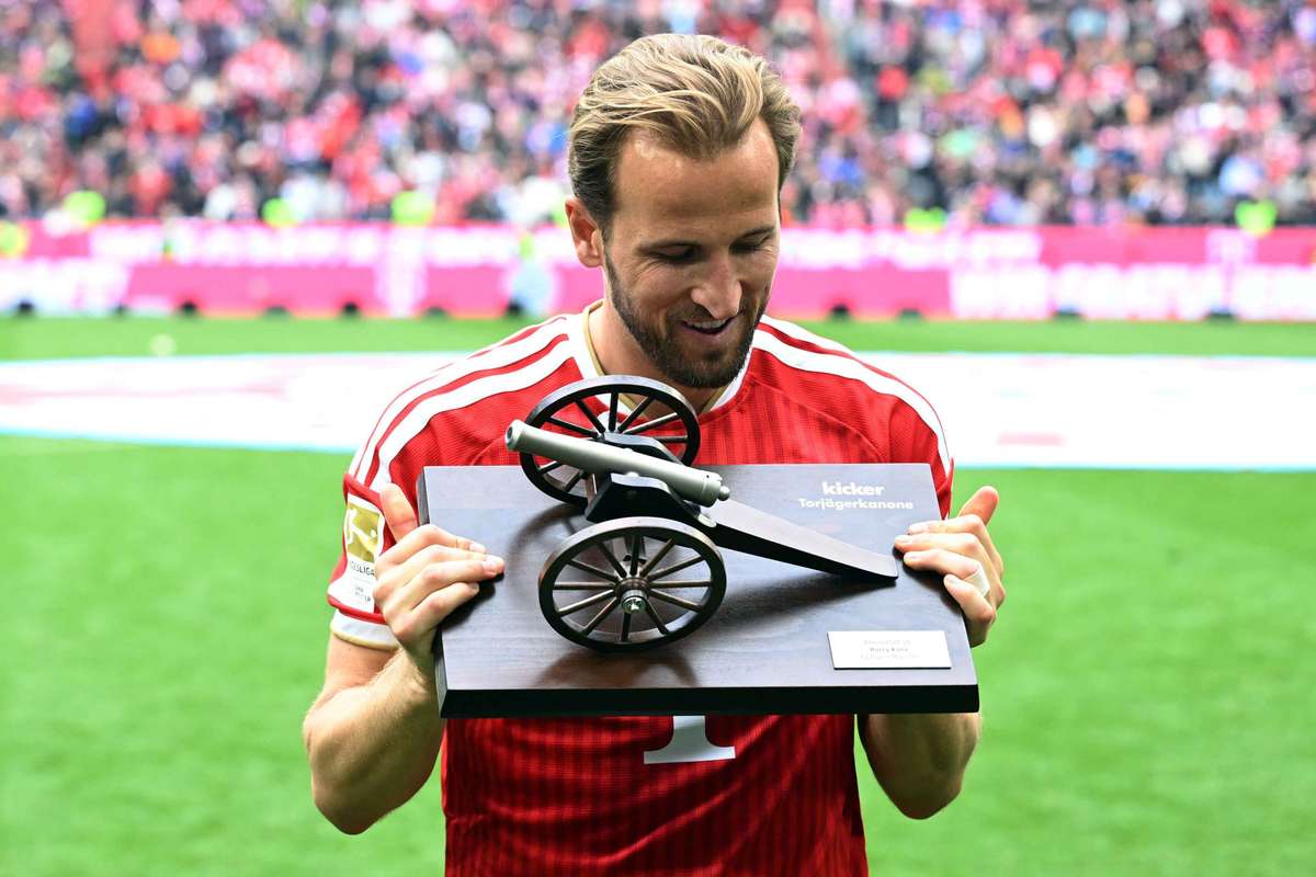 Bayerns Kane erneut Torschützenkönig: Fast doppelt so viele Tore wie der Zweite