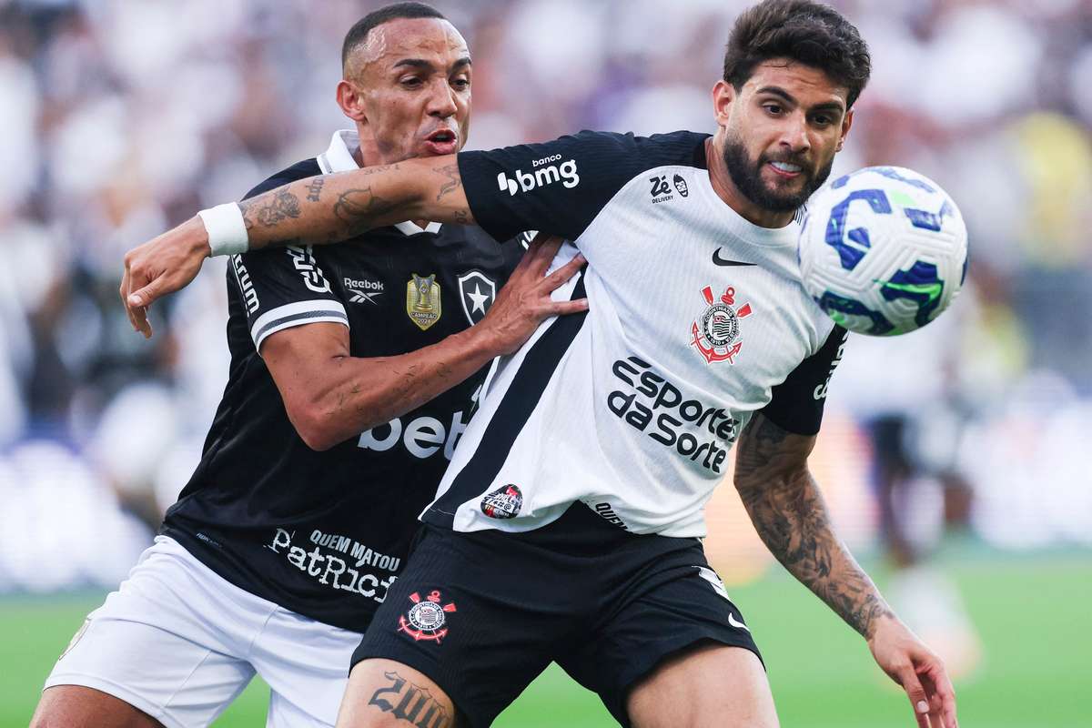 Botafogo versus Corinthians: local de transmissão, formações e informações completas sobre o encontro do Campeonato Brasileiro