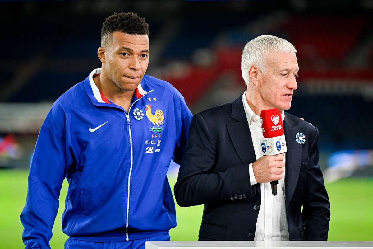 Mbappé est très engagé dans le projet de l'équipe de France indique Deschamps