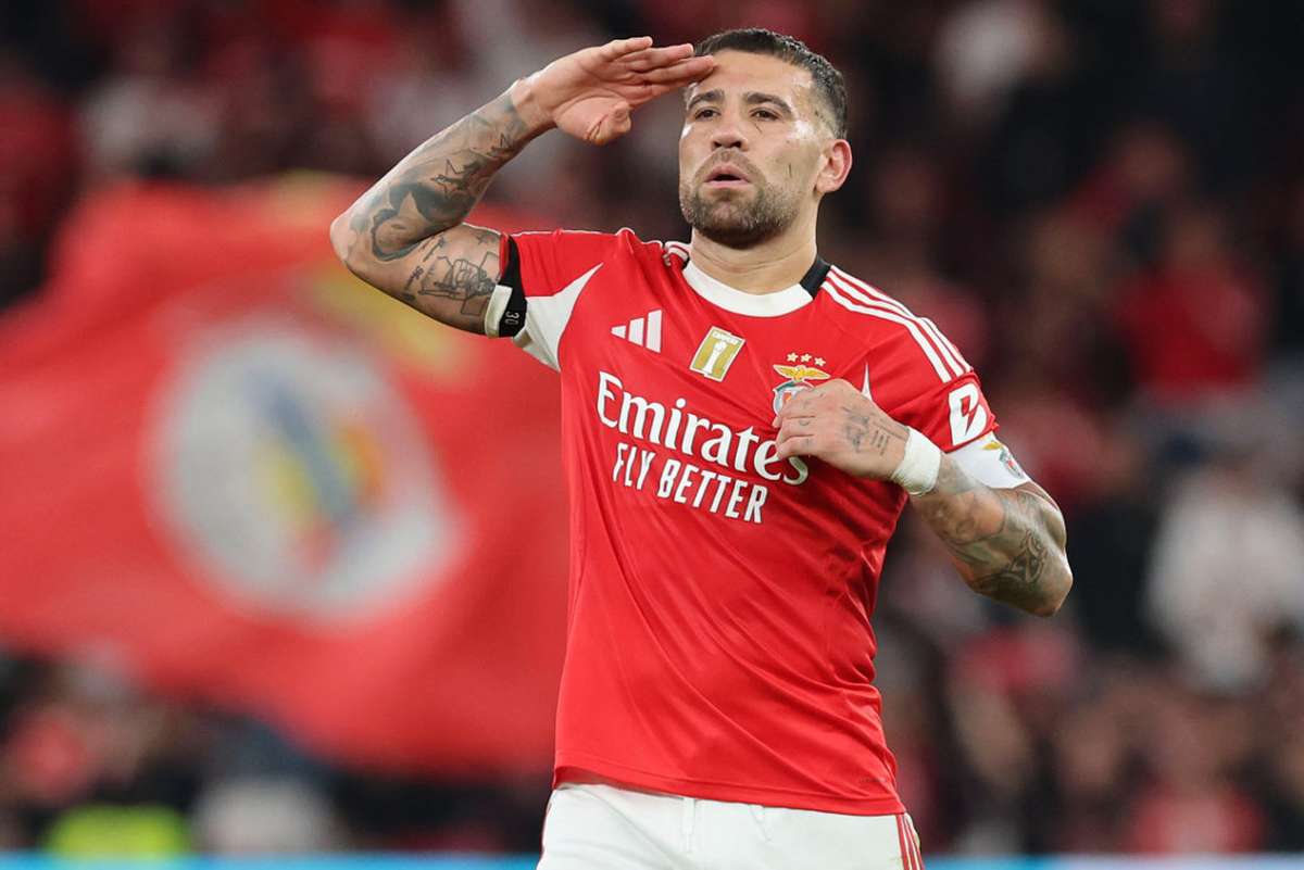 Benfica oficializa saída do capitão Otamendi