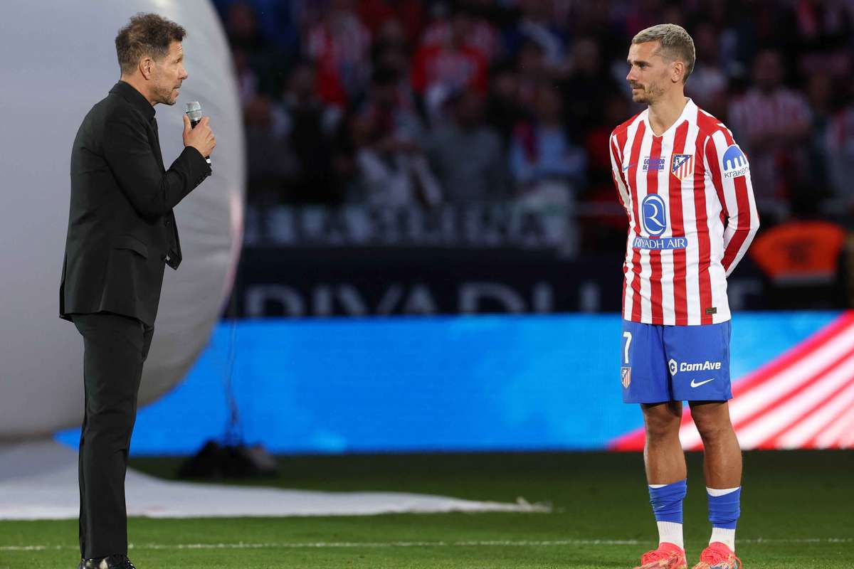 Griezmann rend hommage à Simeone pour l'avoir fait se sentir au sommet