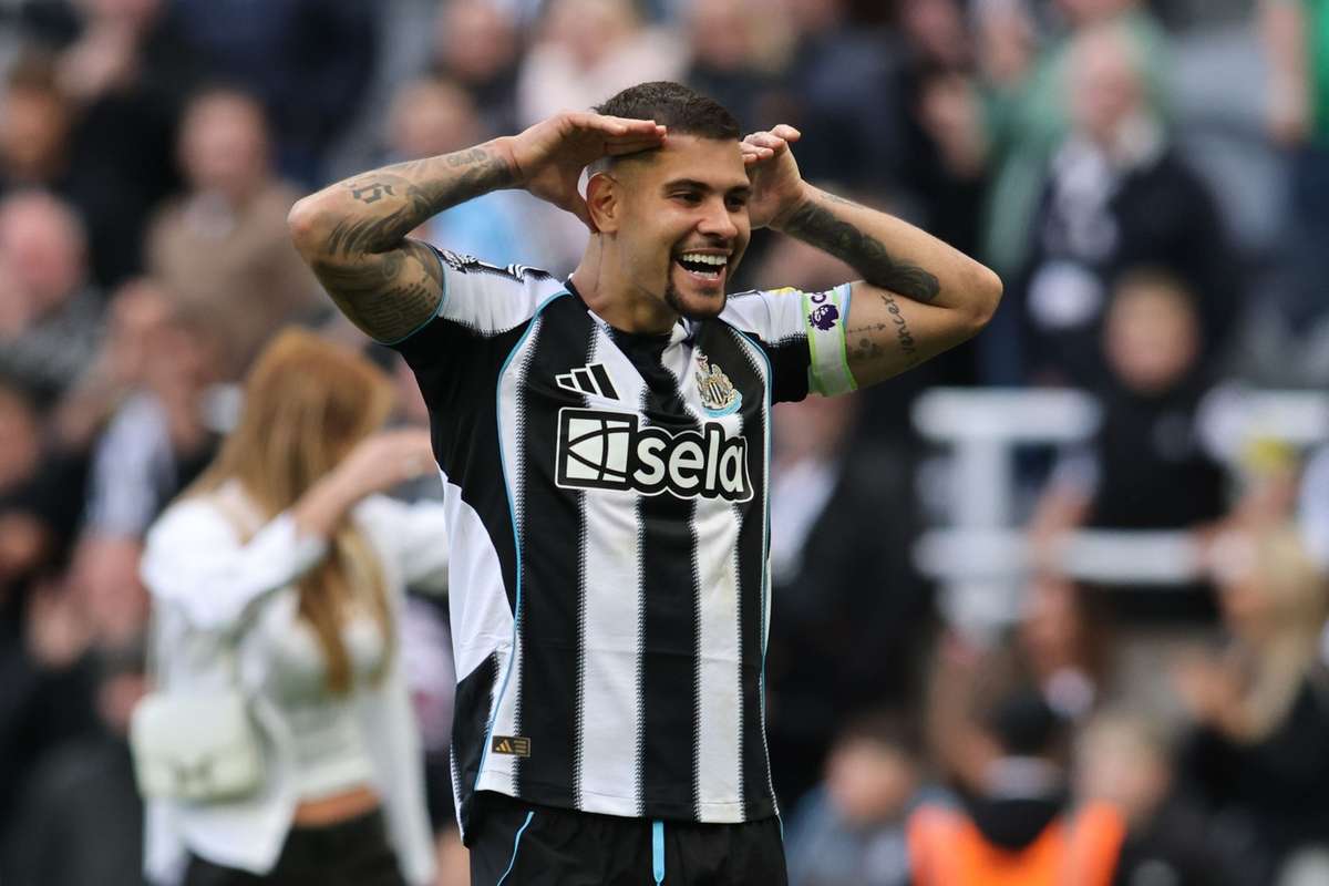 Bruno Guimarães é eleito Jogador da Temporada do Newcastle United