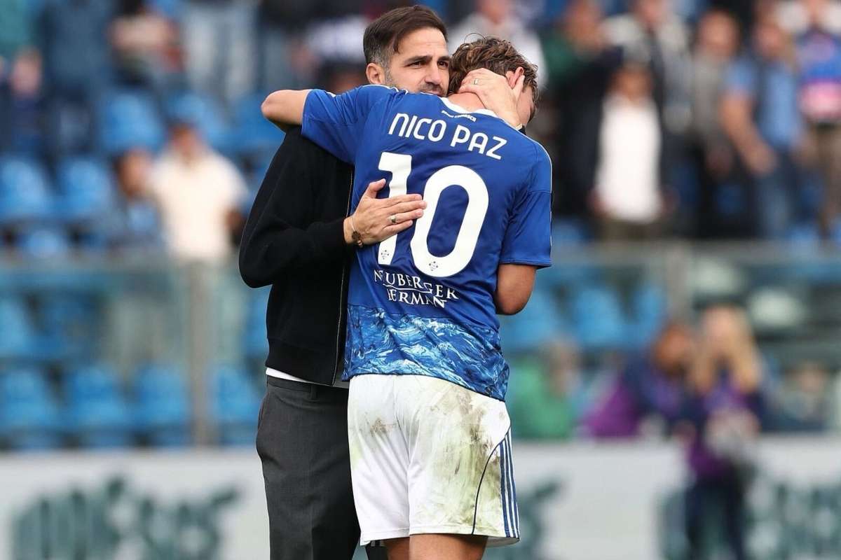 Preocupacao na Argentina com Nico Paz ausente do Como por lesao