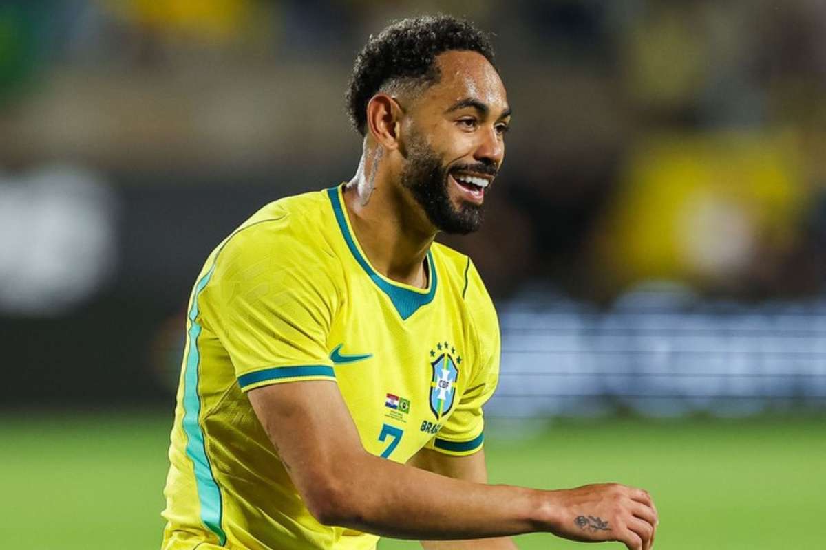 Do choro pela ausência à 1ª Copa: entenda redenção de Matheus Cunha na Seleção