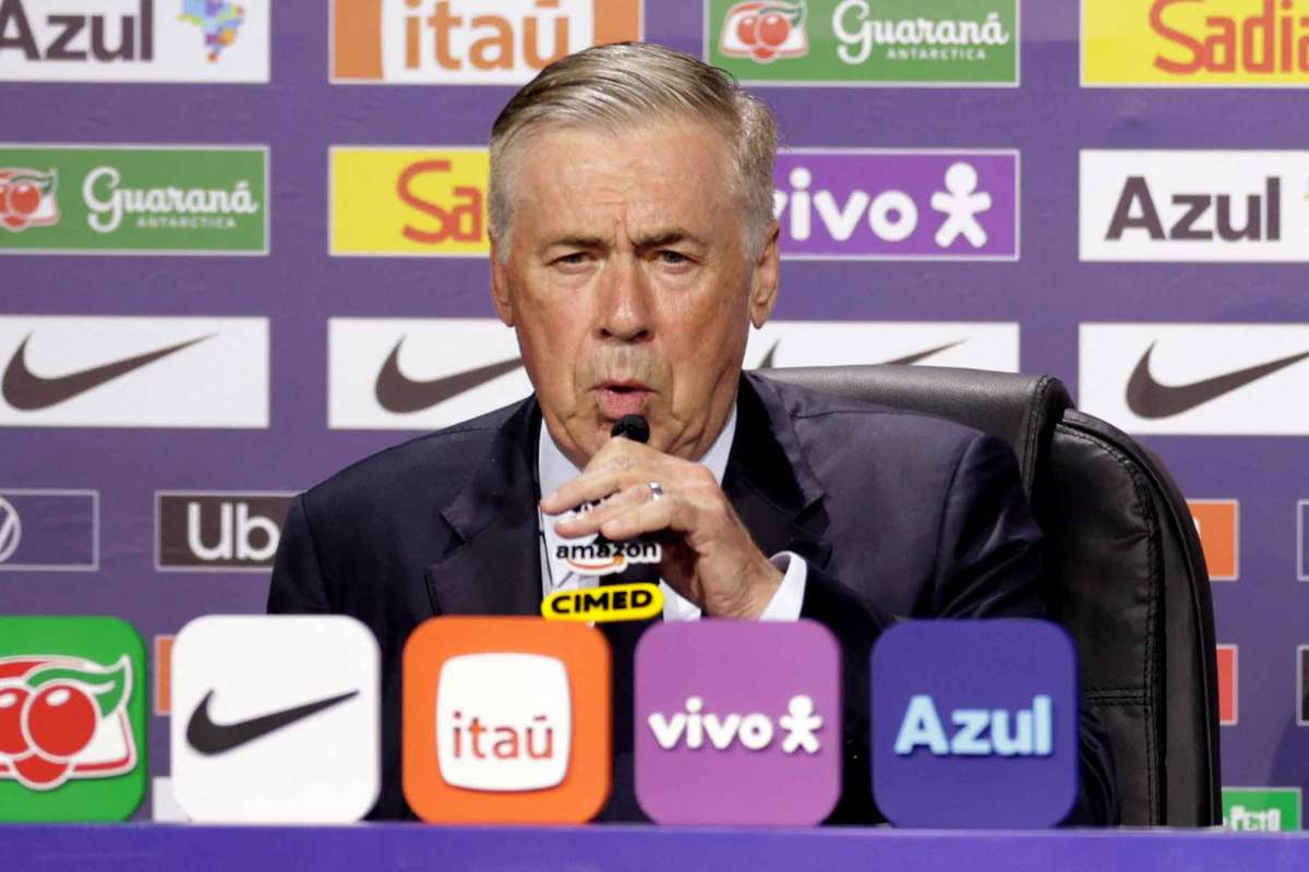 Ancelotti reconhece os desafios na escolha dos convocados do Brasil mas assegura podermos vencer o Mundial