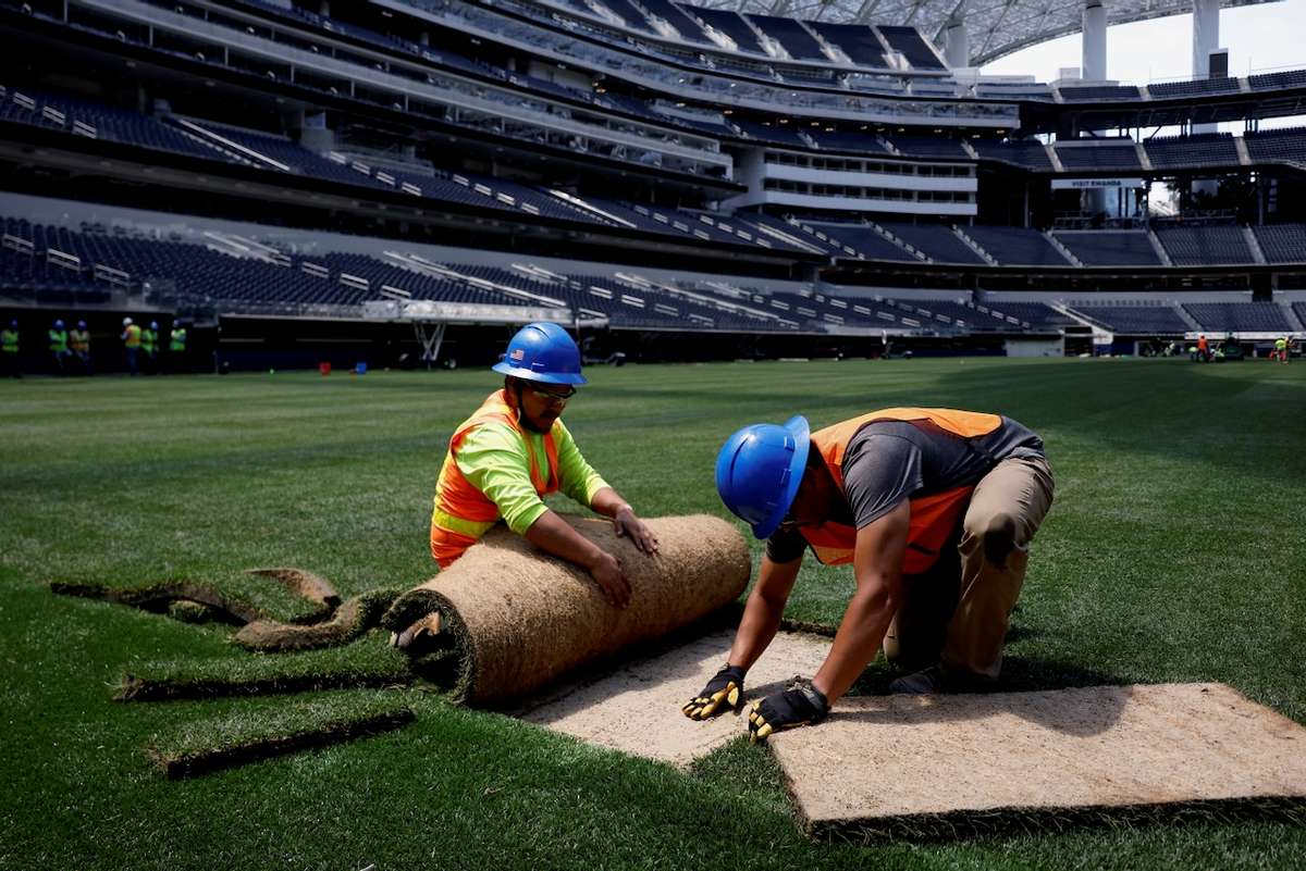 Los Angeles: Stadionpersonal im SoFi Stadium droht mit WM-Streik wegen ICE