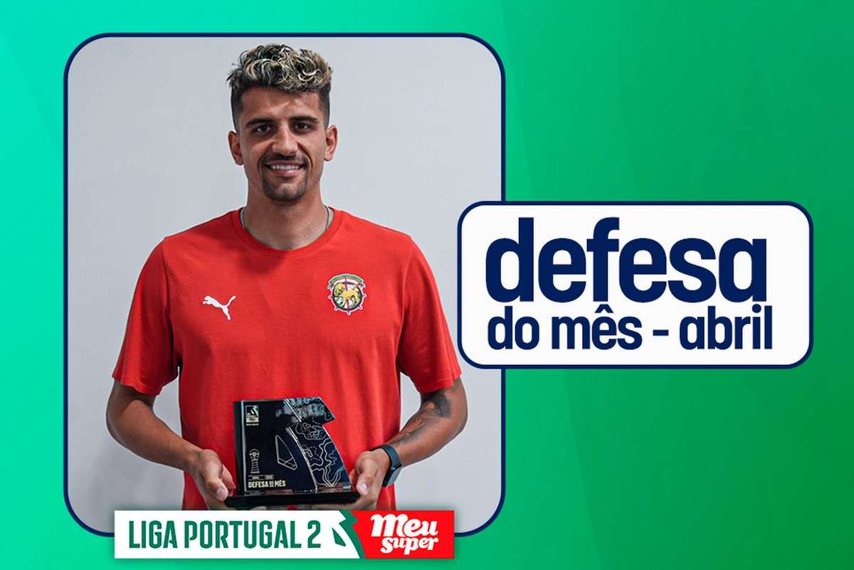 Liga 2: Romain Correia (Marítimo) recebeu prémio de defesa do mês de abril