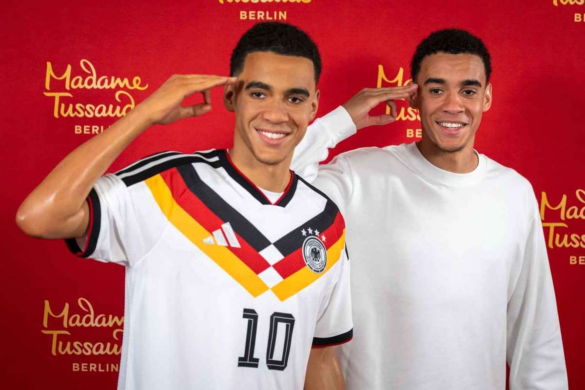 Ein Meisterwerk: Musiala als Wachsfigur bei Madame Tussauds