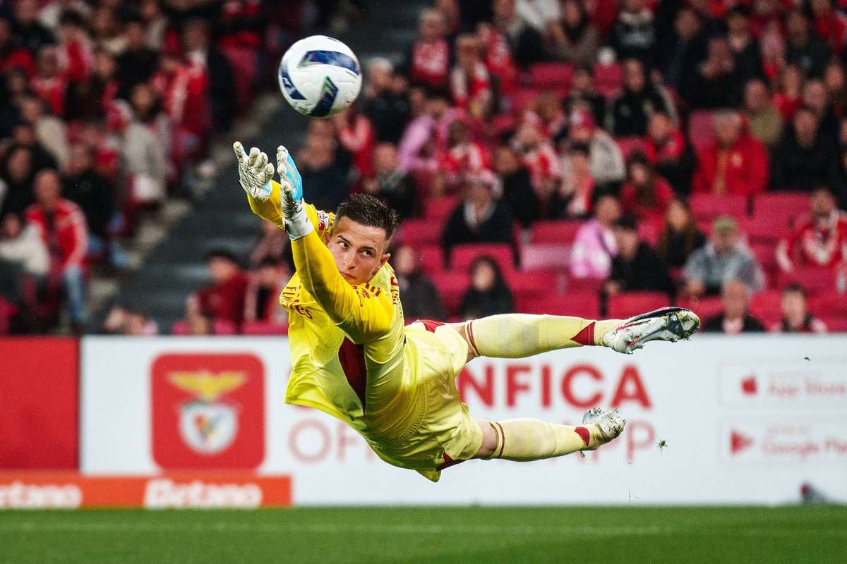 Trubin e o futuro no Benfica "Nenhum jovem atleta deixa de desejar atuar na Premier League"