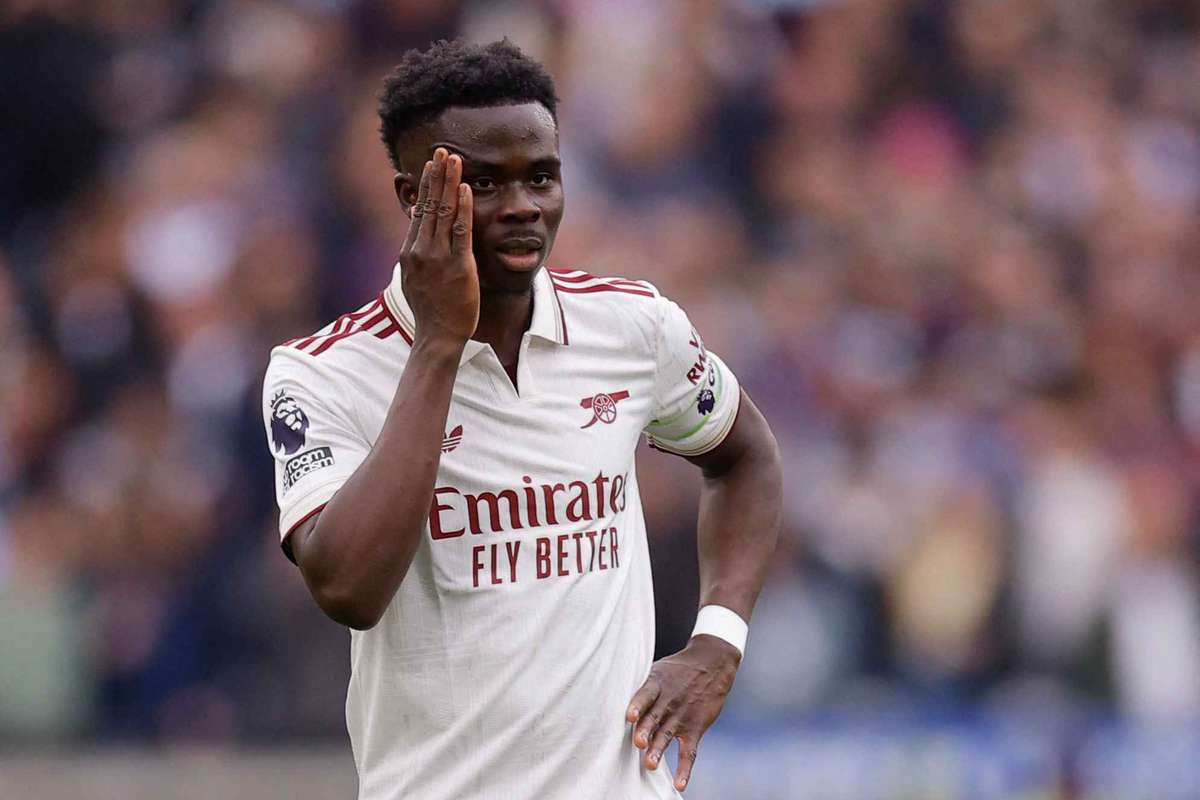 Bukayo Saka tenia sus palabras reservadas Ya no se ríen mas