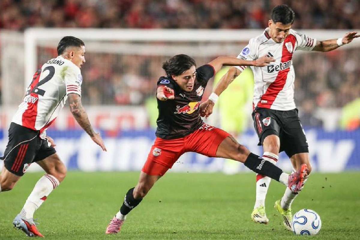 Bragantino cede empate para River nos acréscimos e liderança da Sula escapa de vez